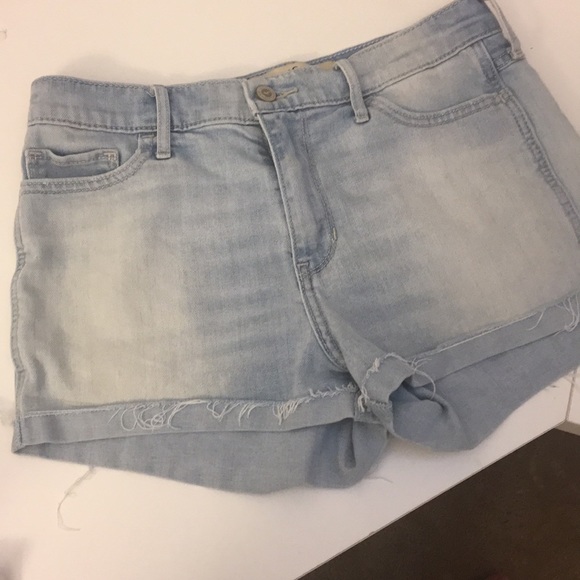 Hollister Pants - Hollister Frayed Jean Shorts